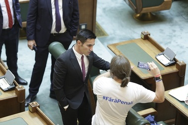 UPDATE - Senat: Modificările la Codul penal au fost adoptate într-o şedinţă cu scandal - FOTO, VIDEO