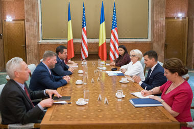 Premierul Dăncilă s-a întâlnit cu o delegaţie a Congresului SUA