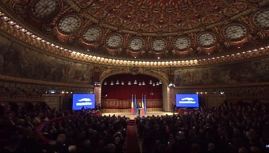 Ceremonia de lansare a Preşedinţiei române la UE - Iohannis: Mai multă unitate şi coeziune, calea pe care o propunem. Iordache: Ţara mea merită să fie respectată.Dăncilă: Viitorul nostru se află mereu în faţă, nu în spate! Tusk, discurs în română - VIDEO
