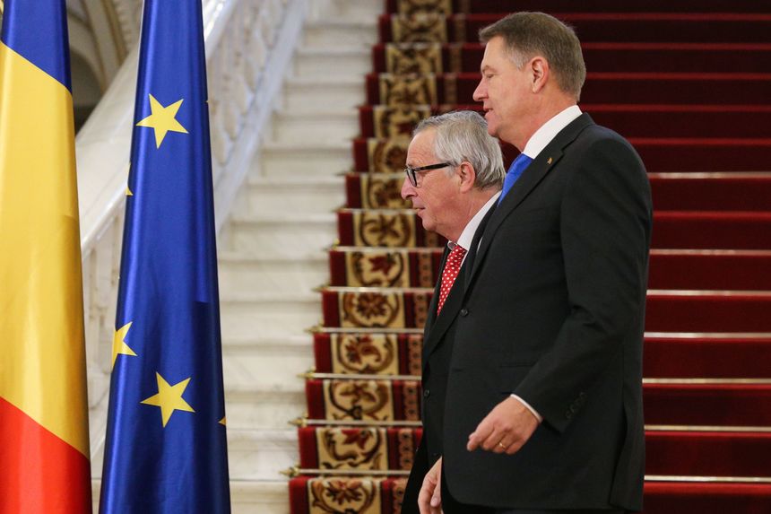Klaus Iohannis discuţii cu Jean Claude Juncker şi comisarii europeni, la Palatul Cotroceni. Juncker: Am toată încrederea în autorităţile române, în dumneavoastră domnule preşedinte, că veţi şti să gestionaţi în mod corespunzător această etapă dificilă