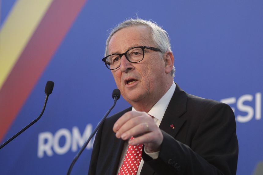 Juncker: Aş vrea să înceteze problemele şi intrigile interne din România; când prezidezi Uniunea Europeană trebuie să uiţi problemele de politică internă