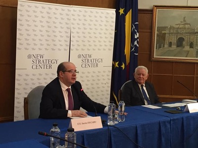 Ambasadorul Sorin Ducaru, ales director al Centrului Satelitar al Uniunii Europene; MAE: Este prima poziţie de conducere românească a unei agenţii interguvernamentale din cadrul UE