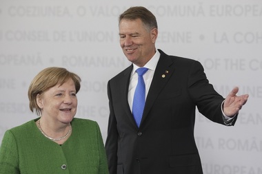 Angela Merkel, la Sibiu: Chiar dacă avem opinii diferite, vom căuta viitorul comun, vrem să luăm măsuri să menţinem securitatea, bunăstarea, dar ne interesează să şi păstrăm valorile europene şi să le promovăm în afara Uniunii Europene