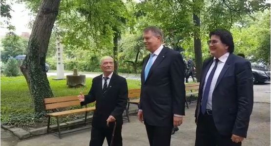 Klaus Iohannis, în vizită la Memorialul Revoluţiei din Timişoara. FOTO/ VIDEO