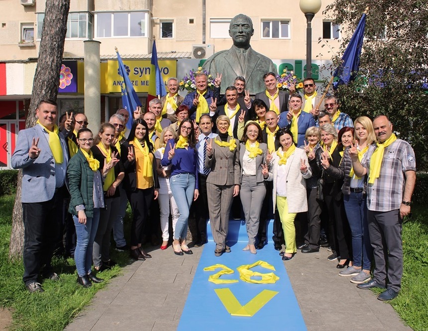 Raluca Turcan, după ce PNL Sibiu a obţinut 48,33%: Sibienii sunt parteneri ai preşedintelui Klaus Iohannis în proiectul pentru o Românie dreaptă. Mesajul la vot a fost cât se poate de clar - legea să fie respectată şi aplicată