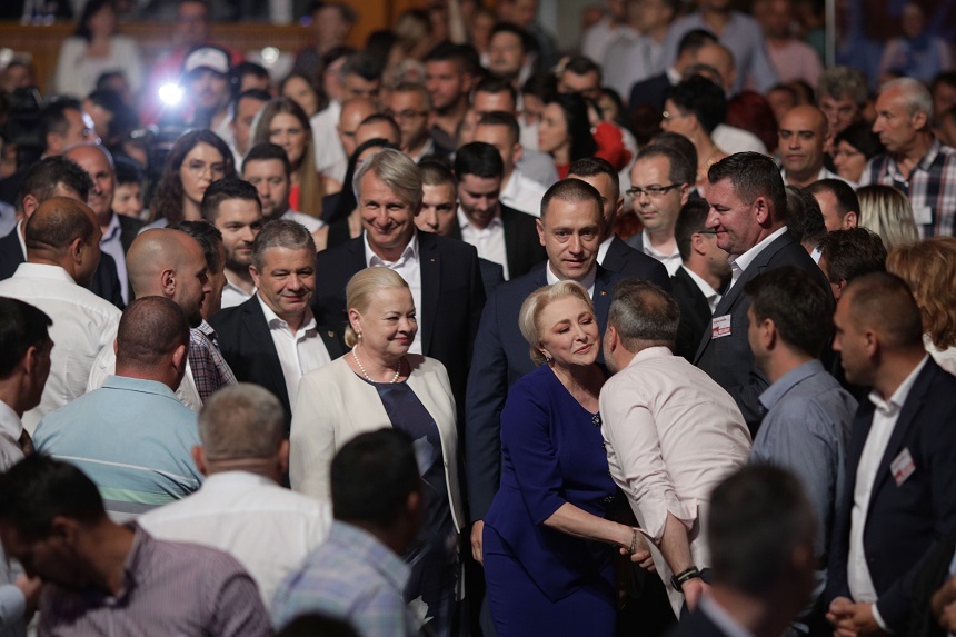 Viorica Dăncilă a fost aleasă preşedinte al PSD cu 2828 de voturi, fiind urmată de Liviu Pleşoianu cu 715 voturi