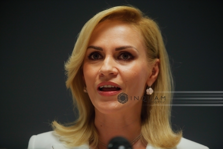 Gabriela Firea, la lansarea candidaturii Vioricăi Dăncilă: Nu fiţi trişti! Ce nu te doboară te întăreşte