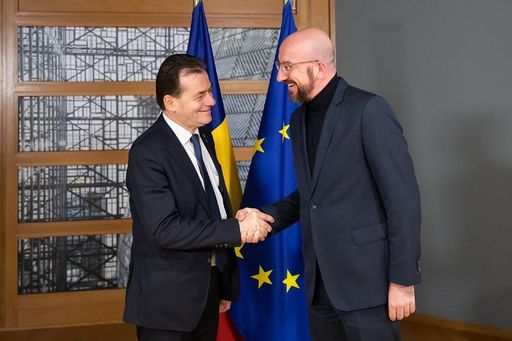 Ludovic Orban a discutat cu preşedintele Consiliului European despre bugetul Uniunii pentru perioada 2021 – 2027 şi priorităţile României