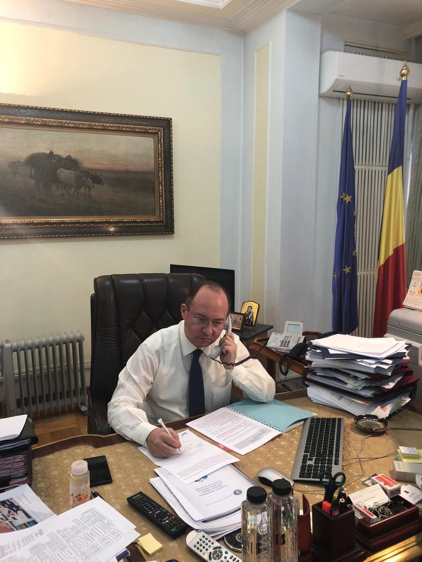 Convorbire între Bogdan Aurescu şi ministrul de stat al Regatului Unit pentru Europa şi Americi, la solicitarea părţii britanice