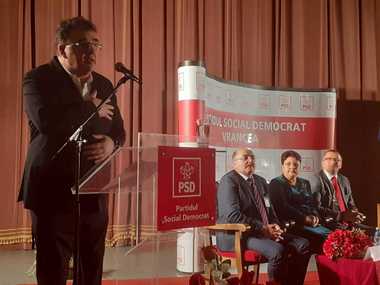 Marian Oprişan, ales preşedinte al PSD Vrancea, filială pe care o conduce din 1992