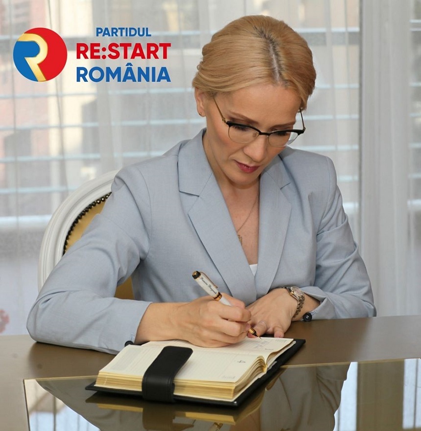 Fostul candidat la Preşedinţie Ramona Ioana Bruynseels şi-a lansat proiectul politic Restart România

