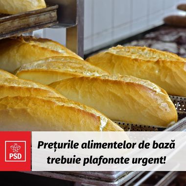 Liderul deputaţilor PSD cere plafonarea preţurilor la alimentele de bază, la valoarea medie din ultimele trei luni