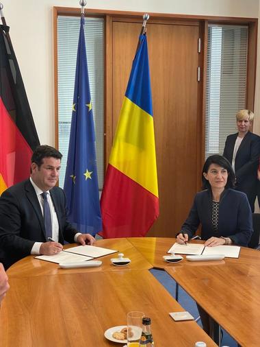Ministrul Violeta Alexandru şi omologul său german au discutat despre situaţia muncitorilor români din Germania: Am avut toată deschiderea ministrului Heil pentru a răspunde cu fermitate tuturor sesizărilor