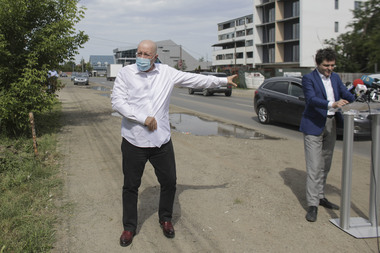 Aurelian Bădulescu susţine că a fost bruscat de Nicuşor Dan şi ameninţat de bodyguardul acestuia, anunţând că va depune plângere penală