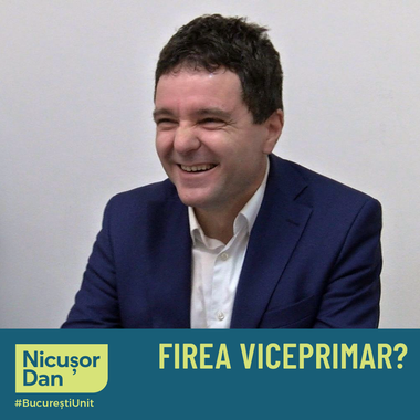 Nicuşor Dan, după ce Gabriela Firea a spus că l-ar vrea viceprimarul său: Aş vrea să întorc politeţea Gabrielei Firea, dar nu găsesc nicio poziţie în primărie pe care să fie potrivită/ N-aş recomanda-o nici ca preşedinte de scară de bloc