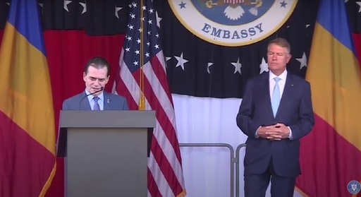 Orban, la finalul discursului rostit la Ambasada SUA: Mă bucur că s-au terminat boicoturile din partea unor forţe politice care refuzau să participe la sărbătorile naţionale ale SUA şi ale celor mai importanţi parteneri ai noştri