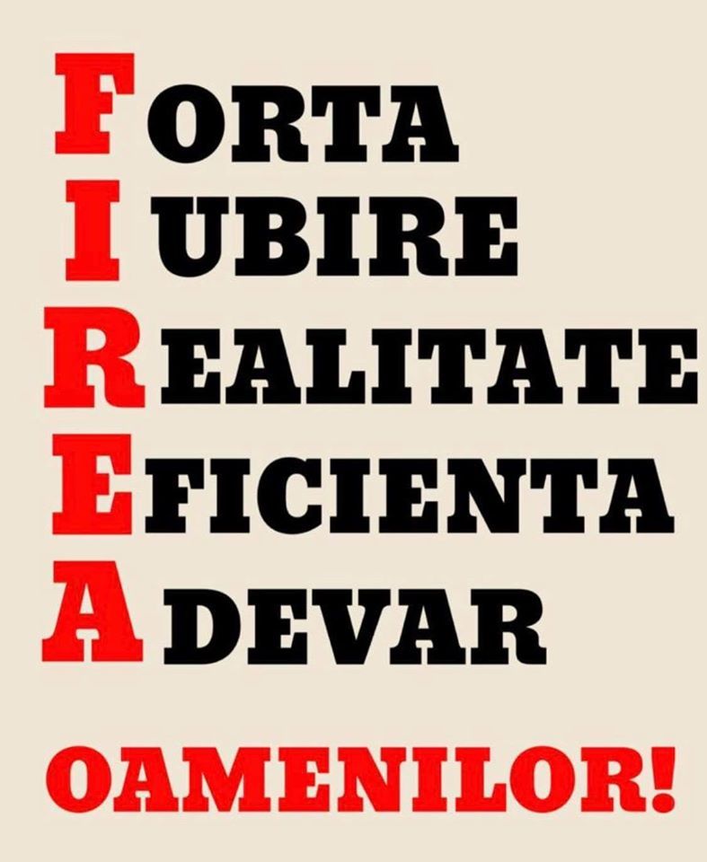 Primarul general al Capitalei, mesaj pe Facebook: ”Forţa este în FIREA oamenilor!/ Sloganul electoral al Gabrielei Firea, un acronim al numelui său