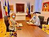 Gabriela Firea s-a întâlnit cu Dan Cristian Popescu, viceprimarul PNL care candidează la Primăria Sectorului 2. Discuţiile au vizat proiectul acestuia pentru sector