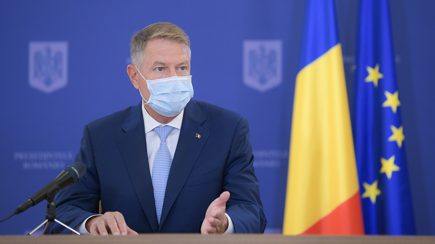 UPDATE - Klaus Iohannis: Avem un record total nedorit. Este prea mult, este mult prea mult/ Cu măsuri sanitare stricte, se pot organiza alegerile/ Ce spune despre moţiunea de cenzură, traseismul politic şi începutul anului şcolar - VIDEO 