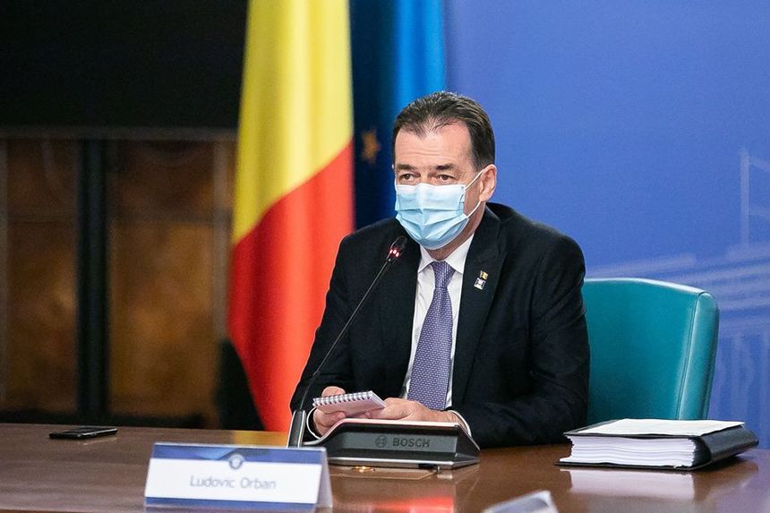 Ludovic Orban: Numărul de infectări cu coronavirus a crescut pentru că o instituţie controlată de PSD, Curtea Constituţională, a decis să lase Guvernul fără niciun fel de instrument legal / Numărul de cazuri tinde să scadă pentru că am luat măsuri bune