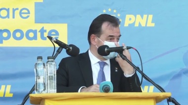 Orban, la o întâlnire cu liberalii din Vâlcea: Măştile au şi un mare avantaj că ne permit să ne uităm în ochi