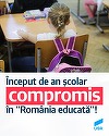 USR: Peste 2,8 milioane de preşcolari şi elevi încep azi noul an şcolar. Pentru ei, pentru părinţii şi bunicii lor este unul cu foarte multă incertitudine, cu nenumărate temeri şi lipsuri