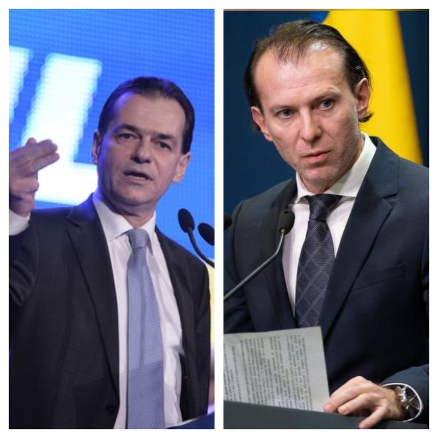 Ludovic Orban şi Florin Cîţu ar putea deschide lista PNL la alegerile parlamentare - surse