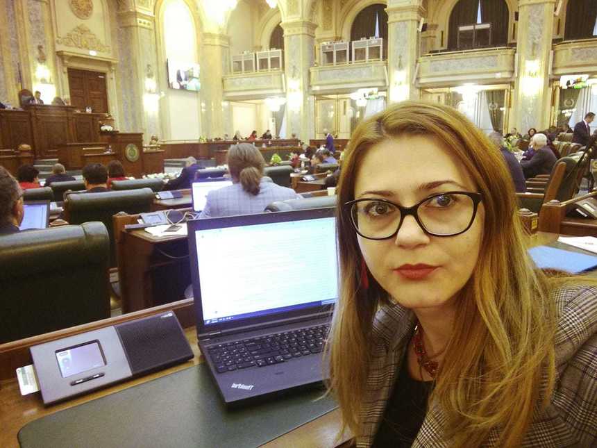 Florina Presadă a depus un proiect la Camera Deputaţilor prin care mandatul preşedintelui Consiliului Legislativ e limitat la 5 ani