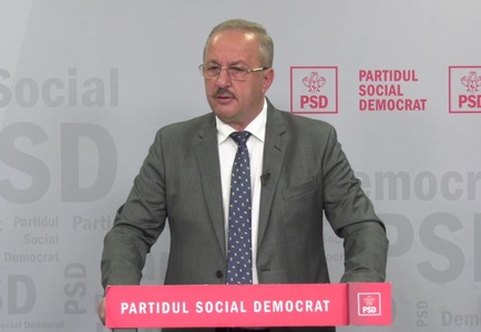 Preşedintele Consiliului Naţional al PSD, Vasile Dîncu, confirmat cu noul coronavirus
