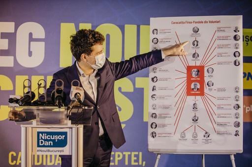 Nicuşor Dan: Nu am uitat de caracatiţa lui Firea în care am vorbit în campania electorală. Vorba unei anecdote - mai întâi munca şi apoi distracţia