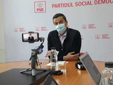 Sorin Grindeanu: PNL este un partid incapabil să guverneze, nu doar la nivel central/ Gradul de îndatorare al României a ajuns la 47 la sută