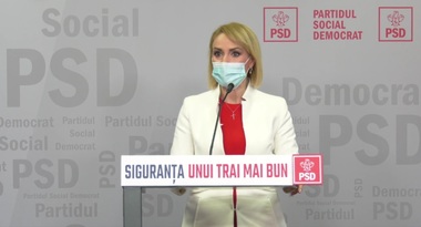 Gabriela Firea: Ne-am fi aşteptat ca în CSAT să se discute despre subiectul măştilor neconforme