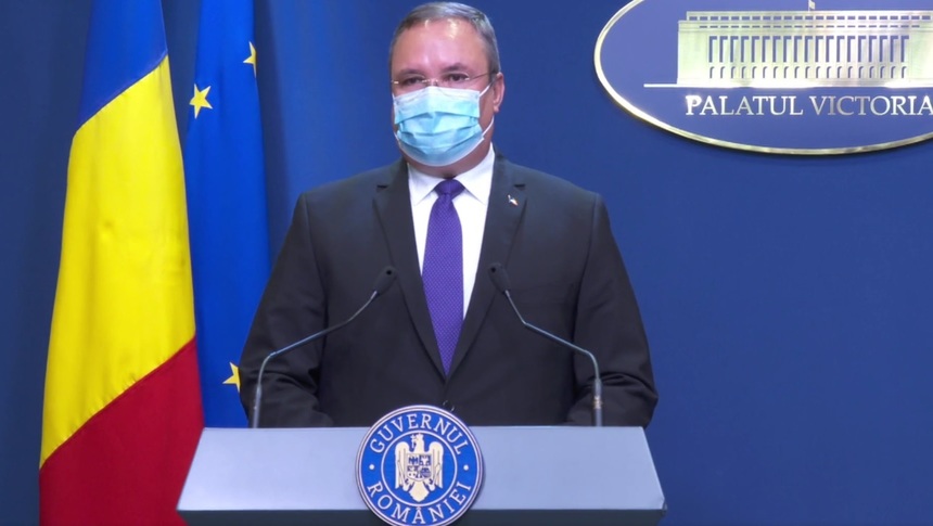 Premierul interimar Nicolae Ciucă: Gestionarea pandemiei, aplicarea strategiei de vaccinare, continuarea măsurilor economice de sprijinire a celor afectaţi de criză, finalizarea anului financiar 2020 şi pregătirea lui 2021, priorităţile Guvernului 