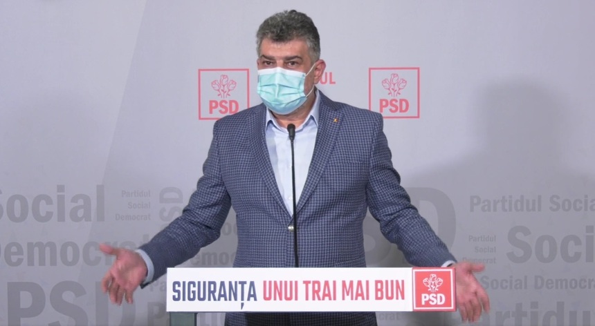 Marcel Ciolacu anunţă că PSD va depune o moţiune de cenzură până la finalul sesiunii parlamentare, dar aşteaptă ”momentul politic propice”