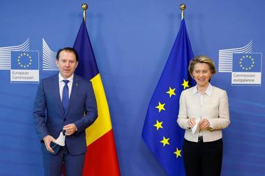 Cîţu, după întâlnirea cu Ursula von der Leyen: Ne-am angajat să continuăm munca noastră pentru a opri pandemia