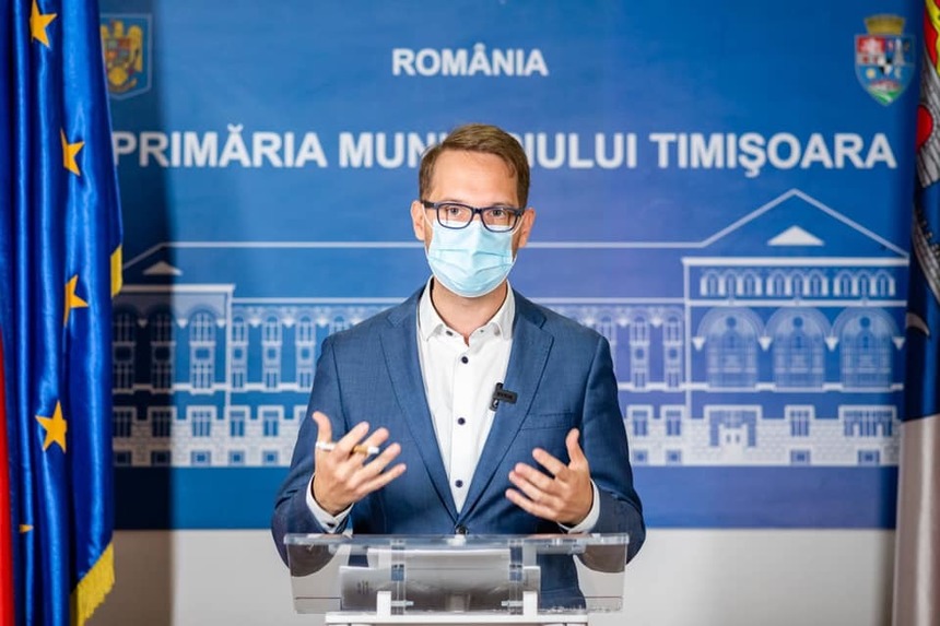 Dominic Fritz anunţă că va candida pentru un nou mandat de primar al municipiului Timişoara