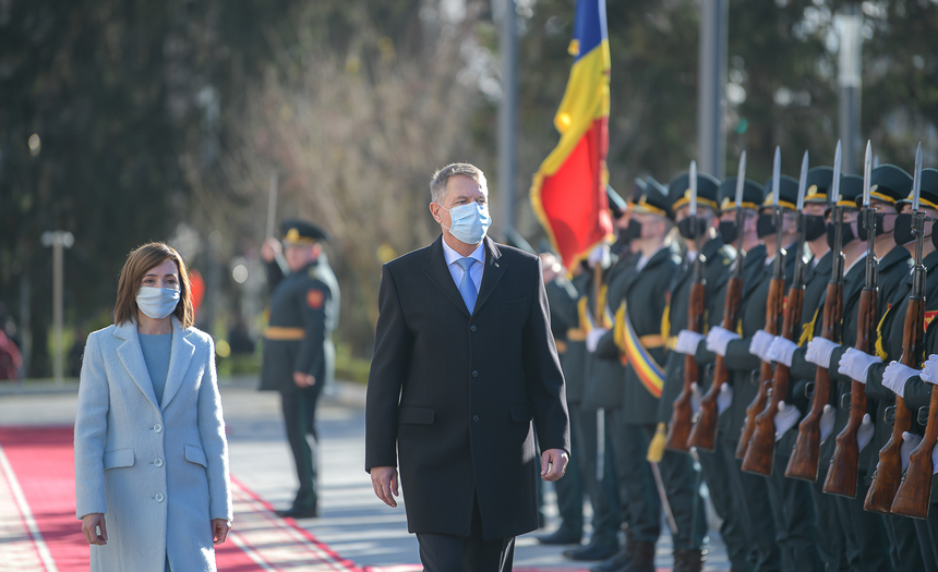 Klaus Iohannis o va primi marţi la Cotroceni pe Maia Sandu, preşedintele Republicii Moldova 