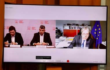 Marcel Ciolacu anunţă că a discutat cu comisarul european pentru economie pentru a ”salva” PNRR: La cât de rău arată acum lucrurile, premierul Cîţu se va întoarce din nou cu mâna goală de la Bruxelles