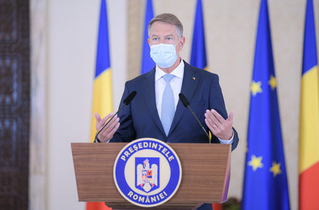 Preşedintele Klaus Iohannis a promulgat legea care completează categoriile de produse ce reprezintă stocuri de urgenţă medicală, de strictă necesitate