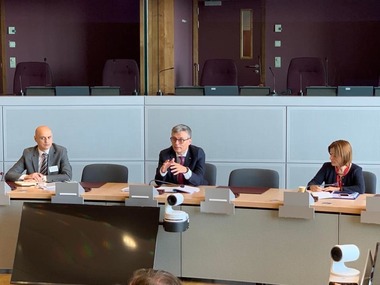 Virgil Popescu, după o întâlnire cu Margrethe Vestager, vicepresedinte executiv al Comisiei Europene, pe tema PNRR, CEO şi CEH: Am primit asigurarea că România va avea parte de toată sustinerea pentru aprobarea acestor proiecte

