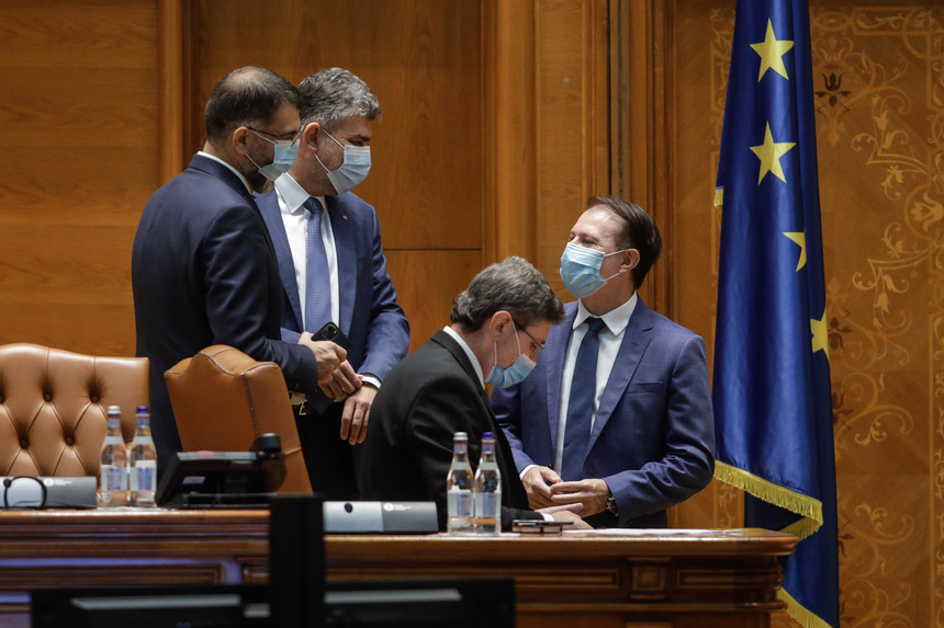 Moţiunea de cenzură: Orban va prezida şedinţa în care ar putea fi executat Cîţu. Senatorii şi deputaţii liberali fideli fostului preşedinte nu vor fi prezenţi în sală, pentru a transmite semnalul de delimitare de ”echipa câştigătoare”