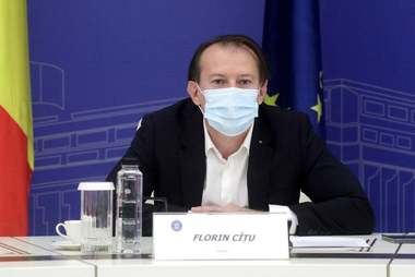 Cîţu, la videoconferinţa cu prefecţii şi cu şefii DSP: Sunt dezamăgit că în rândul medicilor există un procent atât de mare de persoane nevaccinate /  Este foarte important ca România să poată ajunge la 2000 de paturi ATI 