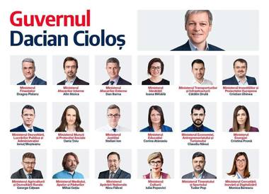 UPDATE Conducerea USR a validat progamul de guvernare şi lista miniştrilor în Cabinetul Cioloş / Premierul desemnat: Guvernul monocolor al USR poate fi o soluţie  pentru ieşirea din criză - LISTA miniştrilor