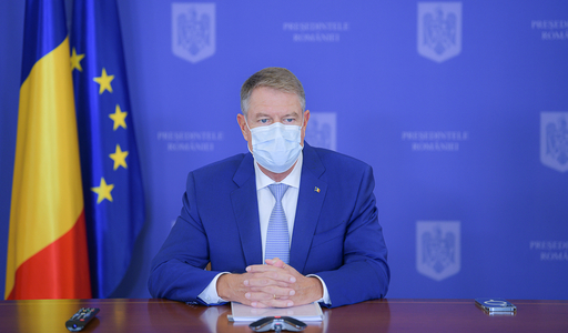 Klaus Iohannis susţine marţi după-amiază declaraţii de presă la Palatul Cotroceni