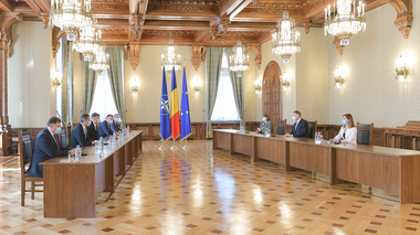 Klaus Iohannis, către delegaţia PSD: Constatarea mea este că în spaţiul politic există real dorinţa de a găsi soluţie şi de a încheia această criză