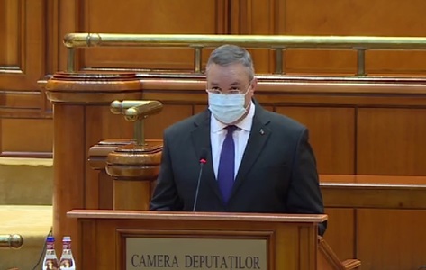 Nicolae Ciucă: Voi lua toate măsurile necesare pentru a trece ţara prin această criză