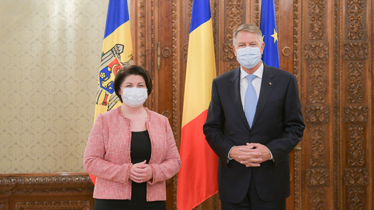 Preşedintele Iohannis a reconfirmat, la întâlnirea cu Natalia Gavriliţa, angajamentul României de a susţine R. Moldova în procesele de transformare, modernizare şi de implementare a reformelor