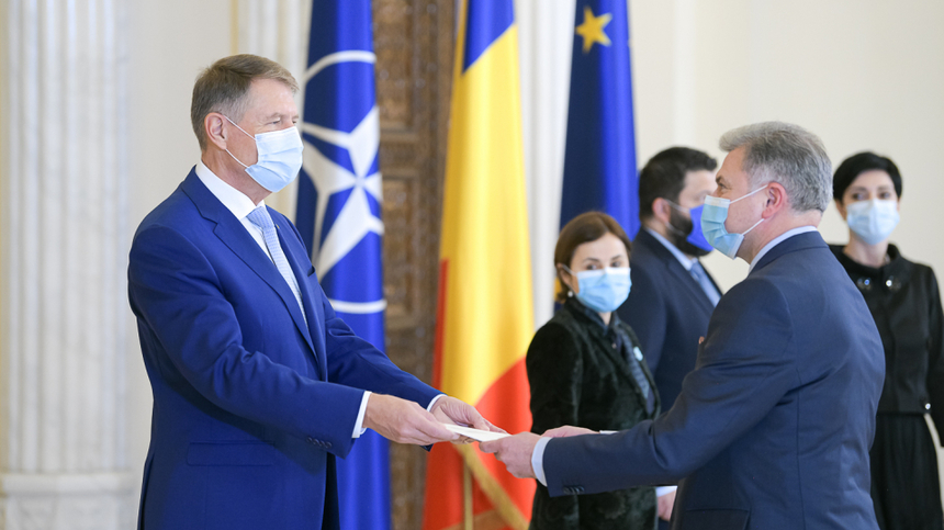 Preşedintele Iohannis l-a primit la Cotroceni pe ambasadorul Republicii Moldova în România, pe cel al Algeriei şi cel al Statului Qatar