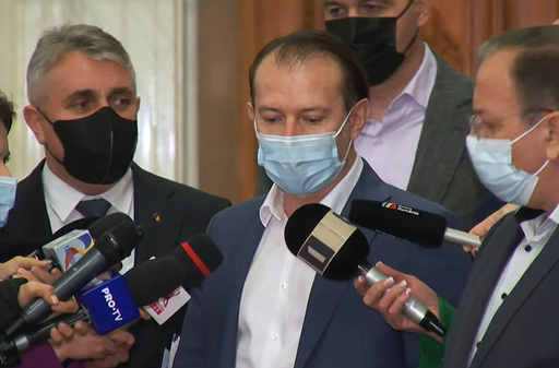 Florin Cîţu, la intrarea în şedinţa coaliţiei: PNL va avea două propuneri simple, pentru consumatorul casnic, să ne întoarcem pentru o perioadă de şase luni la preţul reglementat, iar pentru IMM-uri să discutăm de variante de compensare de la buget