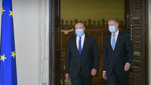 Preşedintele Klaus Iohannis se întâlneşte cu premierul Nicolae Ciucă, pentru a discuta despre situaţia de securitate de pe Flancul Estic al NATO